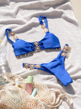 Load image into Gallery viewer, Bombshell Brazilian Bottom - Bleeding Sapphire
